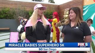 FOX 5 previews the Miracle Babies Superhero 5k