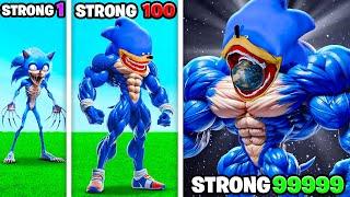 Weakest To STRONGEST SHIN SONIC In GTA 5!