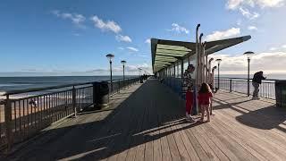 Boscombe Beach, Pier, Clifftop and Clifftop GOAT in 4K - Walking tour Awesomeness