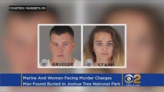 Marine, Woman Arrested In Murder Of Murrieta Man Found Buried In Joshua Tree