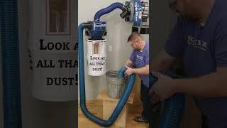 Rockler Dust Right 4'' Wall-Mount Cyclone Dust Separator