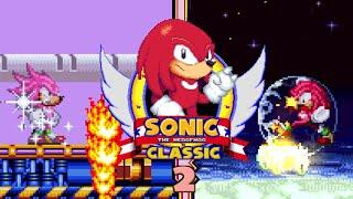 Sonic Classic 2 (v1.6.16xx)  100% Full Game Playthrough as Knuckles the Echidna (1080p/60fps)