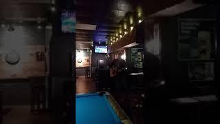 Darren Bryant Playing music at Bootleggers in Hickory NC  November 16 2019