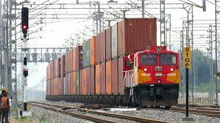 A Special Video For WDG-4G Lover's with Double Stack Container Train