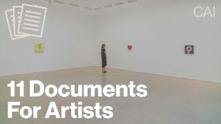 These 11 MUST-HAVE Documents Can Make The Difference To Enter the Art World