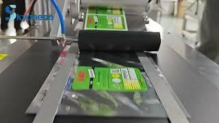 SKYONE 890FK Automatic Desktop Flat Labeling Machine with Feeder - SKYONECO