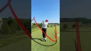 Donald Trump golf swing in slow motion on Shot Tracer App