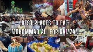 Mohammad Ali | Ramzan 2025| Minar Masjid | Noorani | Mawa Jalebi | Shawarma | Biryani | kebabs | 4K