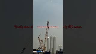 # HSE #Safety first # rigging plan # heavy lifting # best view # office area # receiver colum #