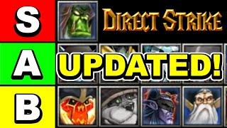 HERO TIER LIST! (2000 MMR) Warcraft 3 Direct Strike Tips