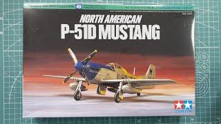 Tamiya North American P-51D Mustang 1/72 Scale Model Aircraft