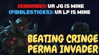 How the RANK 1 FIDDLESTICKS Deals With CRINGE PERMA INVADES in Season 13!