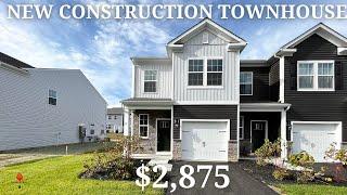 Burlington New Jersey | New Home Tour | New Construction Townhome | 3 Bed 3 Bath