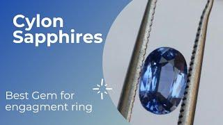 Natural Sapphires|| ceylon Sapphire|| Blue Gemstone