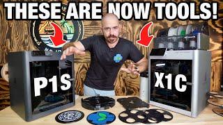 3D Printers are now a Tool! P1S and X1C Comparison