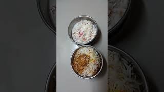 Food Recipe for Lunch Box/Chicken Biryani #shortsfeed #recipeideas#biriyani