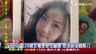 ​26歲女罹腦癌想開刀　父簽放棄急救