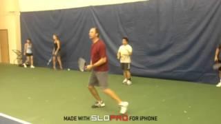 Sept 20 Ball Machine Backhand