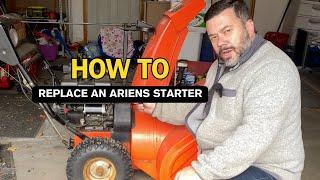 DIY / HOW-TO:  Replacing An Ariens 8526 Snow Blower Electric Starter