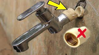 Most plumbers do not know how to repair a broken bathroom faucet.