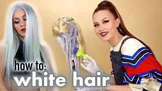 Trying to dye my wig white