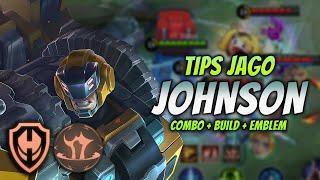 CARA MAIN JOHNSON REVAMP ! BUILD & EMBLEM JOHNSON TERBARU 2023 ! | JOHNSON ROAMER GAMEPLAY