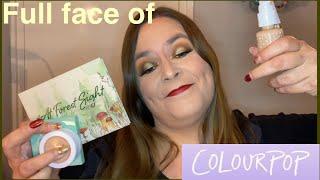 Full face and review of #colourpop |at forest seight |lippie stix |no filter foundation x concealer