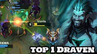 Wild Rift Draven - Top 1 Draven Gameplay Rank sovereign