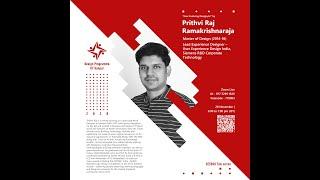 DES698 Talk Series: "Ever-Evolving Design/er" by Mr. Prithvi Raj Ramakrishnaraja