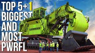 Top 5 Largest and Most Powerful Hydraulic Excavators in the World 2025