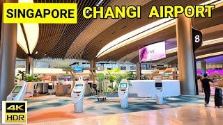 Singapore Changi Airport Walking Tour | Singapore City Tour 2023 | World's Best Airport Changi