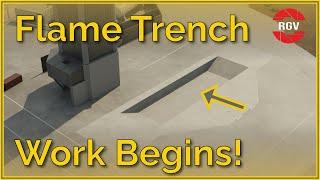 Work Starts on Orbital Pad B's Flame Trench! | Starbase Flyover Update 52