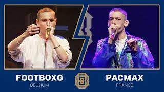 Beatbox World Championship  FootboxG vs PACmax  Men's Final 2023