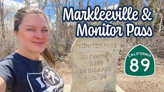 Markleeville & Monitor Pass - Traveling CA 89 from South Lake Tahoe to Hwy 395