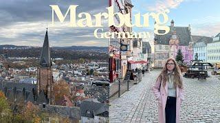 Afternoon in Marburg • Germany | visiting the beautiful Old Town, Landgrafen Palace ️November vlog