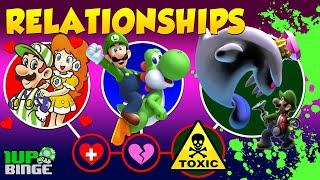 Luigi’s Relationships: ️ Healthy to Toxic ️