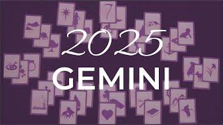 GEMINI ~ 2025 ASTROCLOCK ANNUAL FORECAST ~ LENORMAND READER