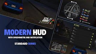 Modern HUD [ESX & QBCore] | FiveM