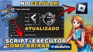 Como Baixar e Colocar SCRIPT no Blox Fruits (CELULAR/MOBILE) | Instalar Executor Roblox/Usar Script