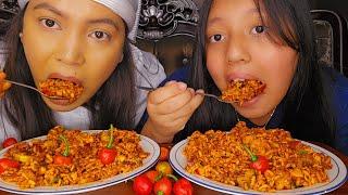 Gilo Chatpate With Dallekhursani/Ama Chori Mukbang/Jasna Is Growing Bigger/Jenna Shrestha.