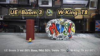 Ultimate Ears Boom 3 vs W-King T8