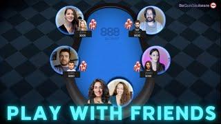 Play a Private Game with Friends on 888poker Mobile or Desktop