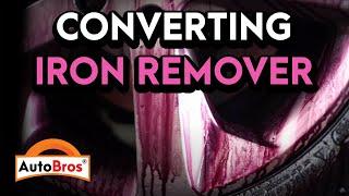 Bring out the original shine of alloy with Auto Bros Converting Cleaner