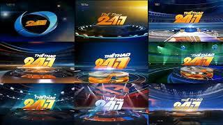 (Gốc và tua ngược): Tổng hợp hình hiệu Thể thao 24/7 VTV1 / VTV3 (01.07.2009 - 31.12.2023)