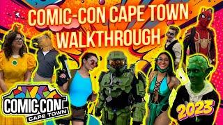 COMIC CON CAPE TOWN 2023 | (7min) INTERVIEWS COSPLAY | (4min) WALK THROUGH | Amateur edition!  