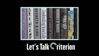 Let's Talk Criterion - September releases - THE CRITERION COLLECTION