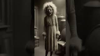 Ghosts of the Past: Creepy Woman Swaying in Vintage Videos #halloween #monster #scary #ghost #ai