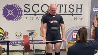 Scottish Powerlifting - Masters Classic Championships (Raw) - M1 105kg class - All Attempts