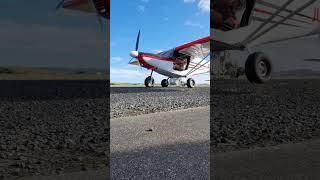 Whangarei Flying club's new Savannah S stating up after test flying was completed.