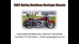 FOR SALE- 2001 Harley Davidson Heritage Classic